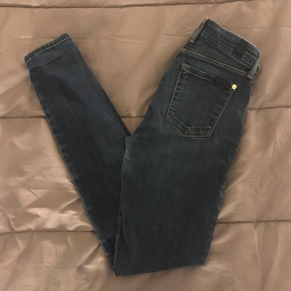 7 for All Mankind skinny jeans